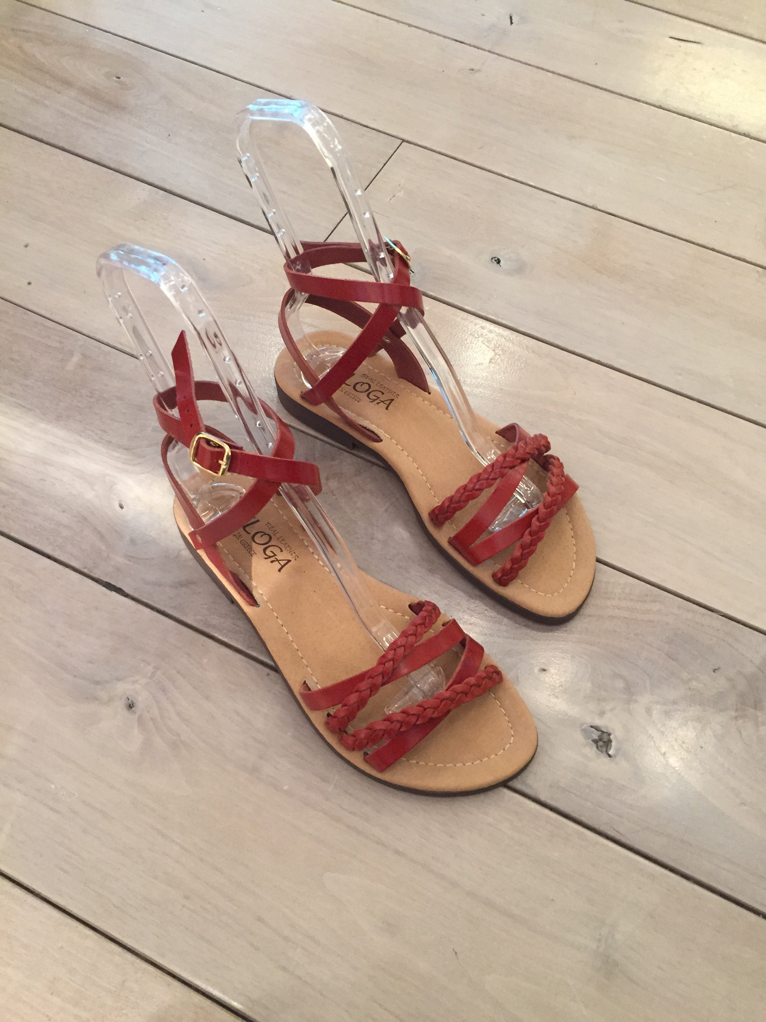 Daphne Greek Leather Sandals
