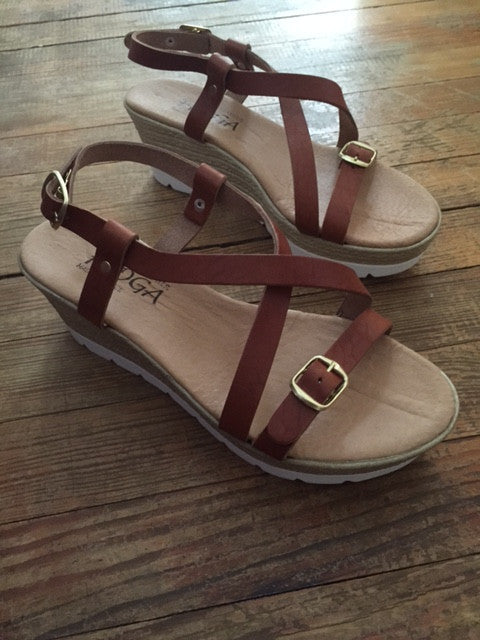 Lydia Greek Leather Sandals