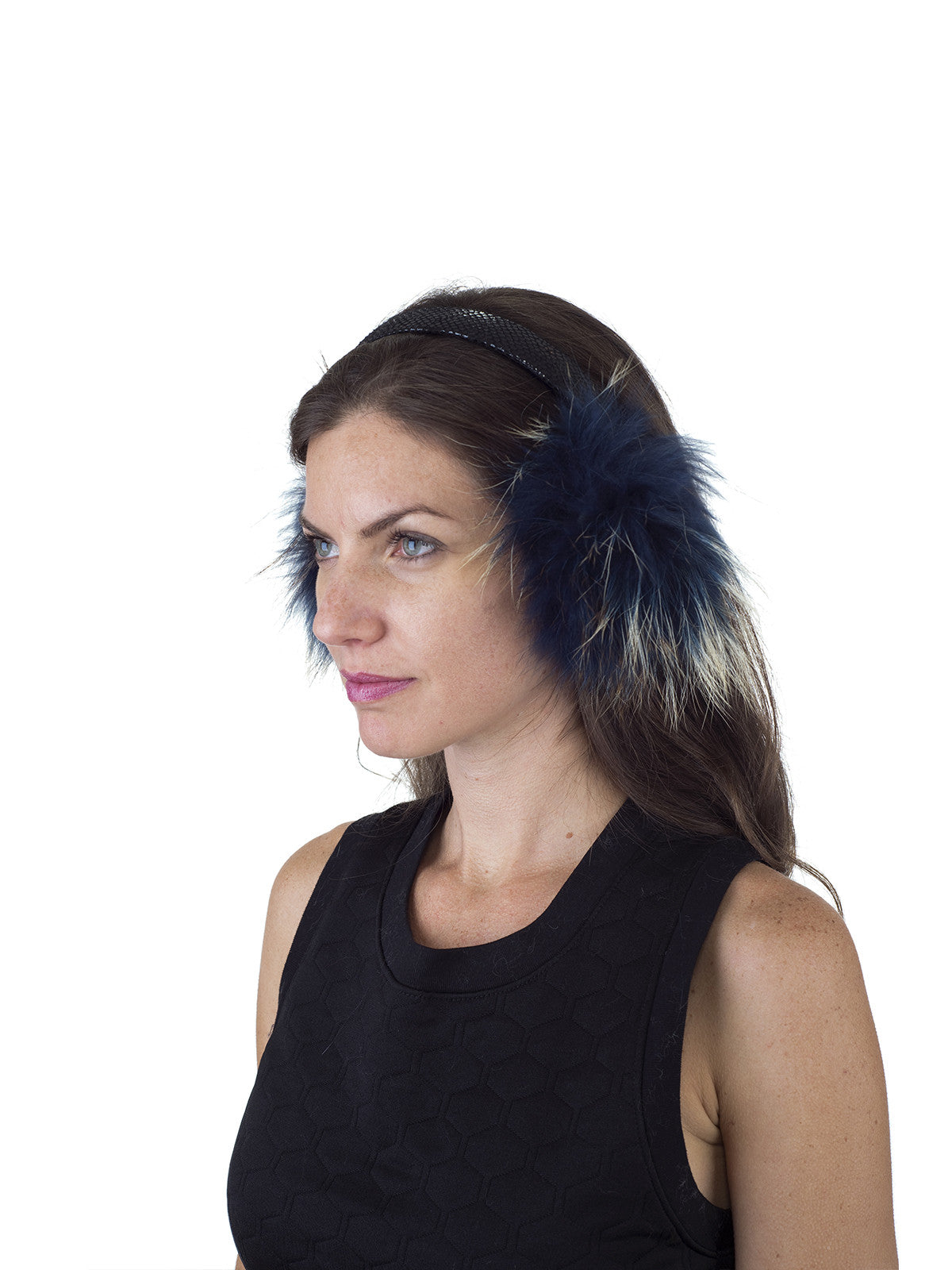Multi Color Finn Raccoon Earmuff