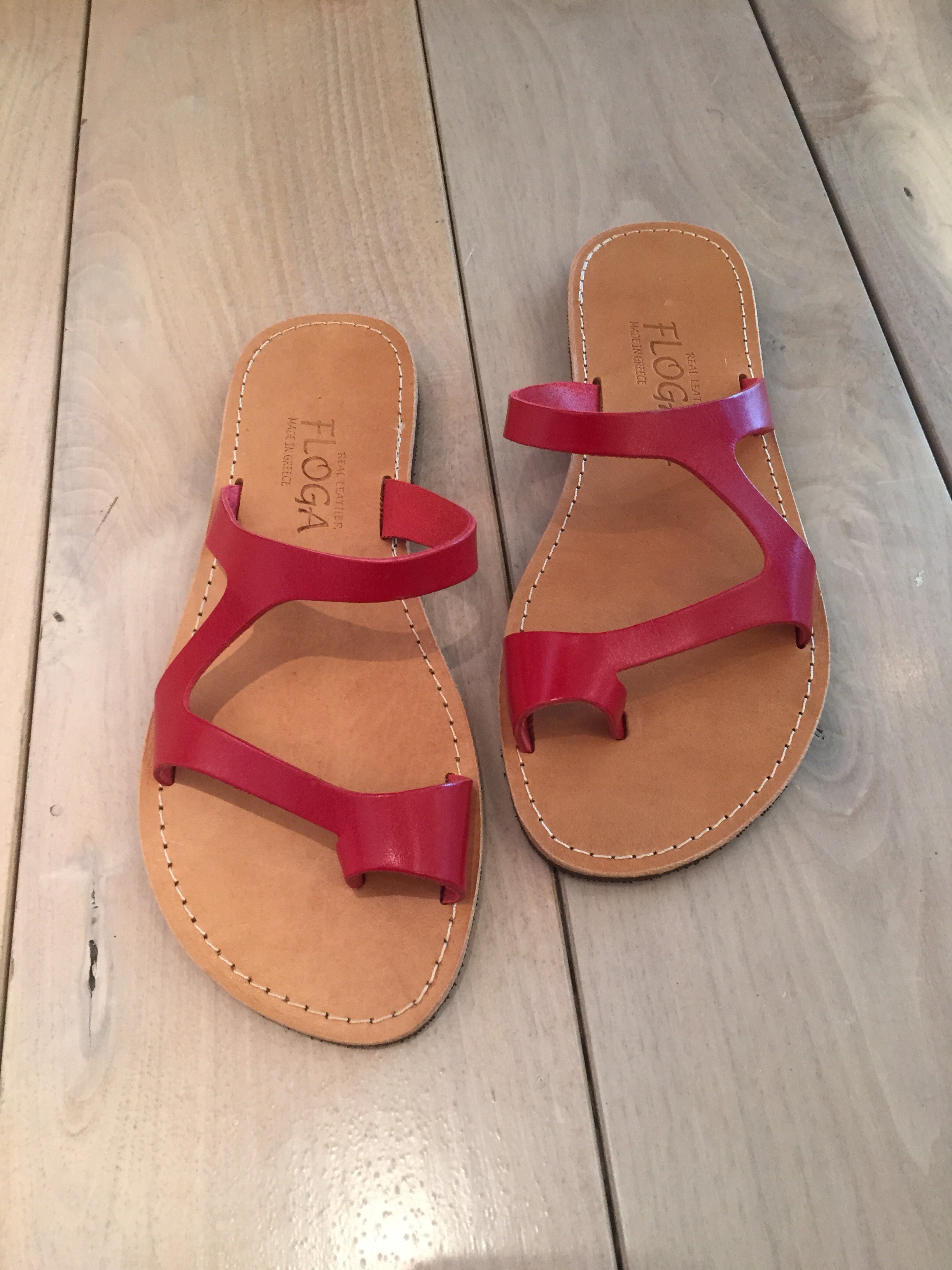 Amaltheia Greek Leather Sandals