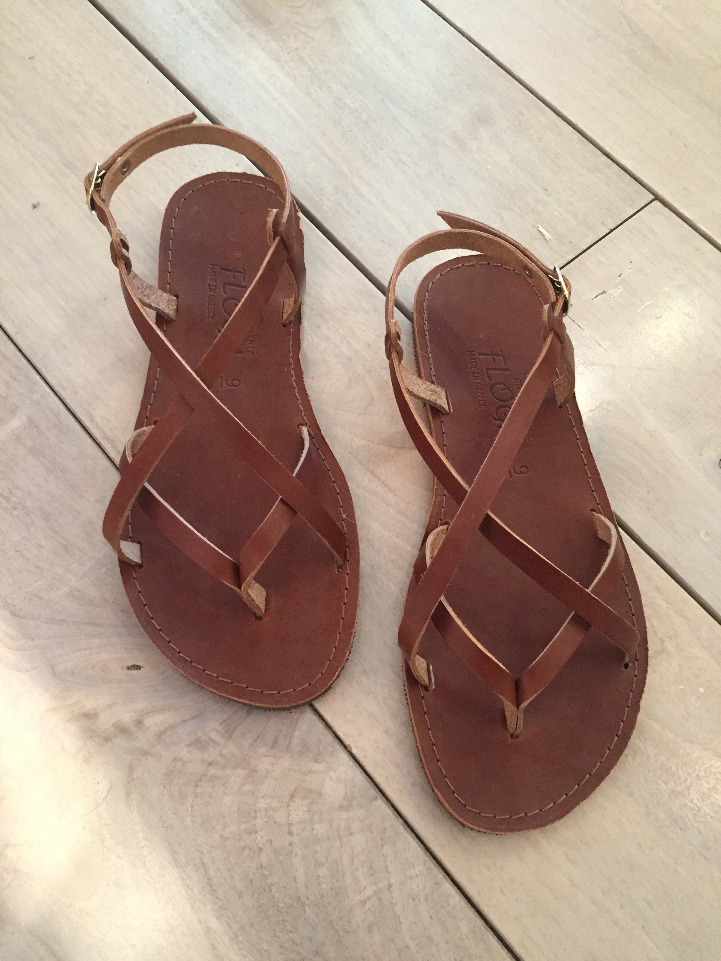 Thalia Greek Leather Sandals
