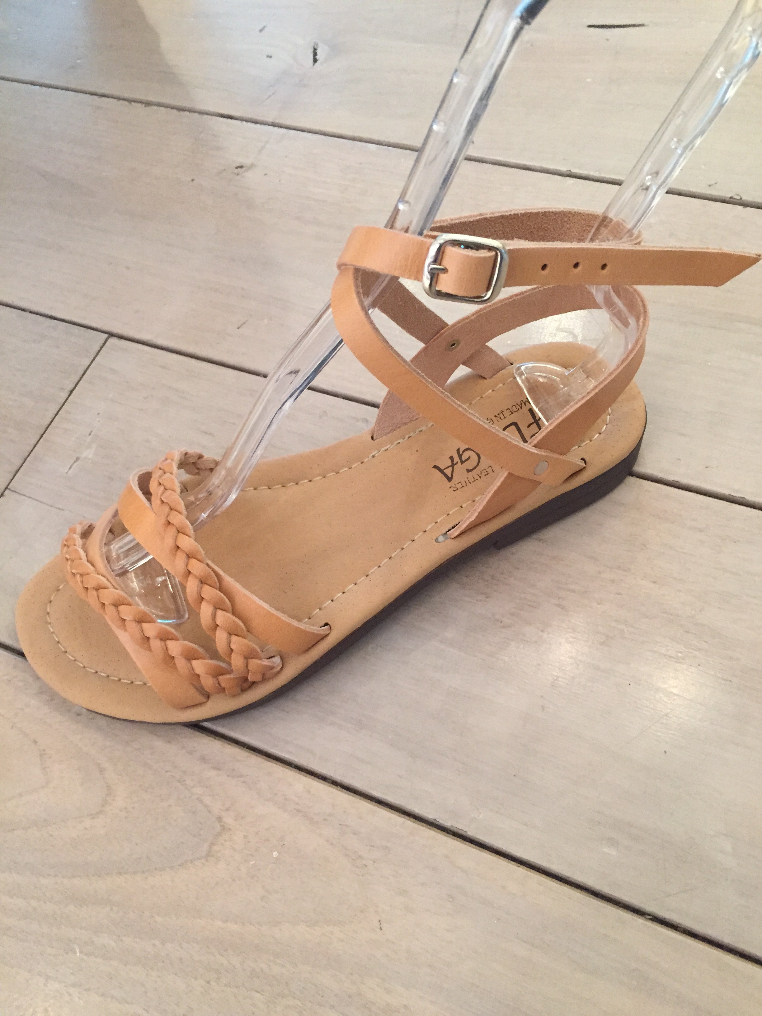 Daphne Greek Leather Sandals