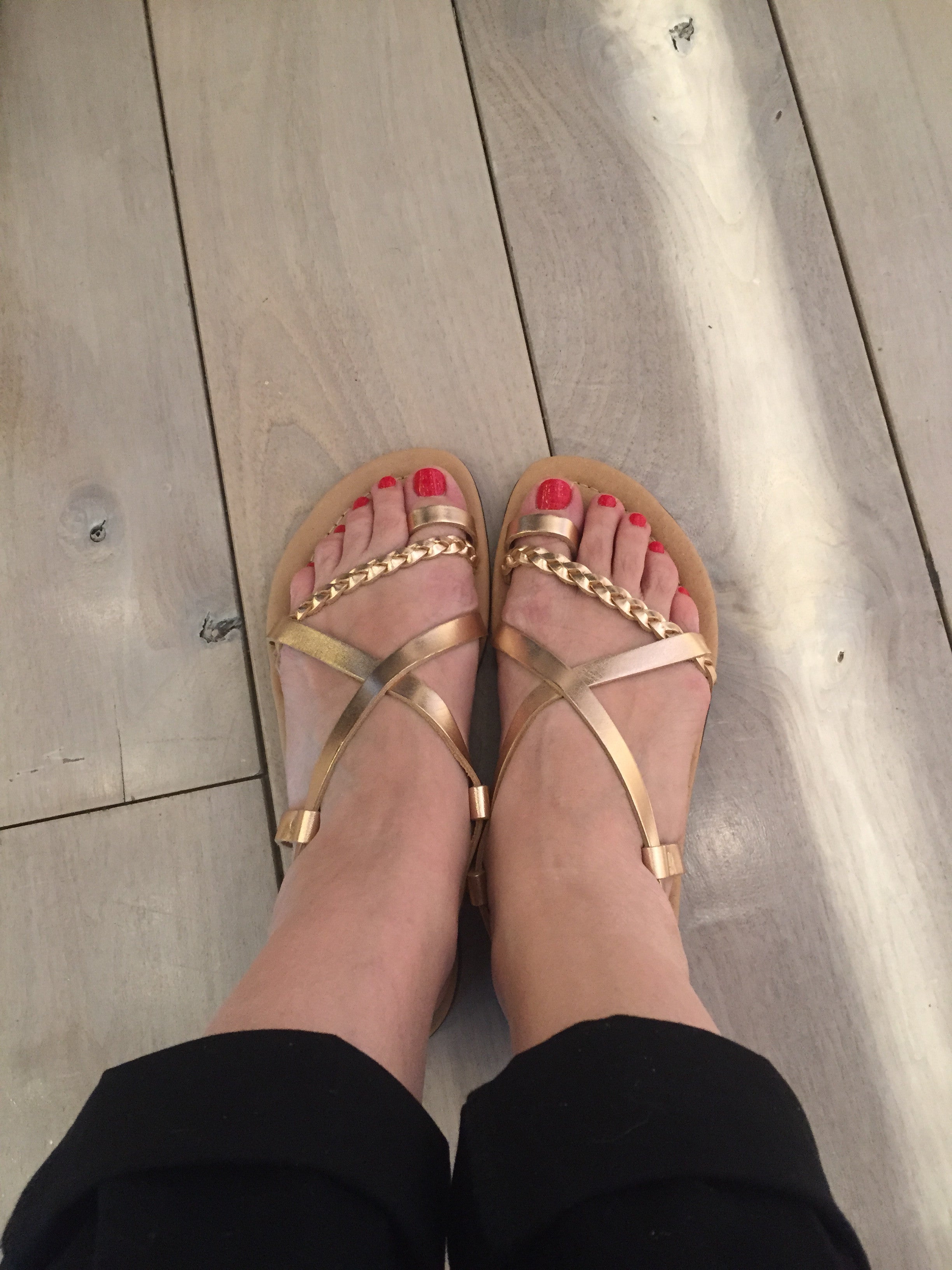 Efimia Greek Leather Sandals