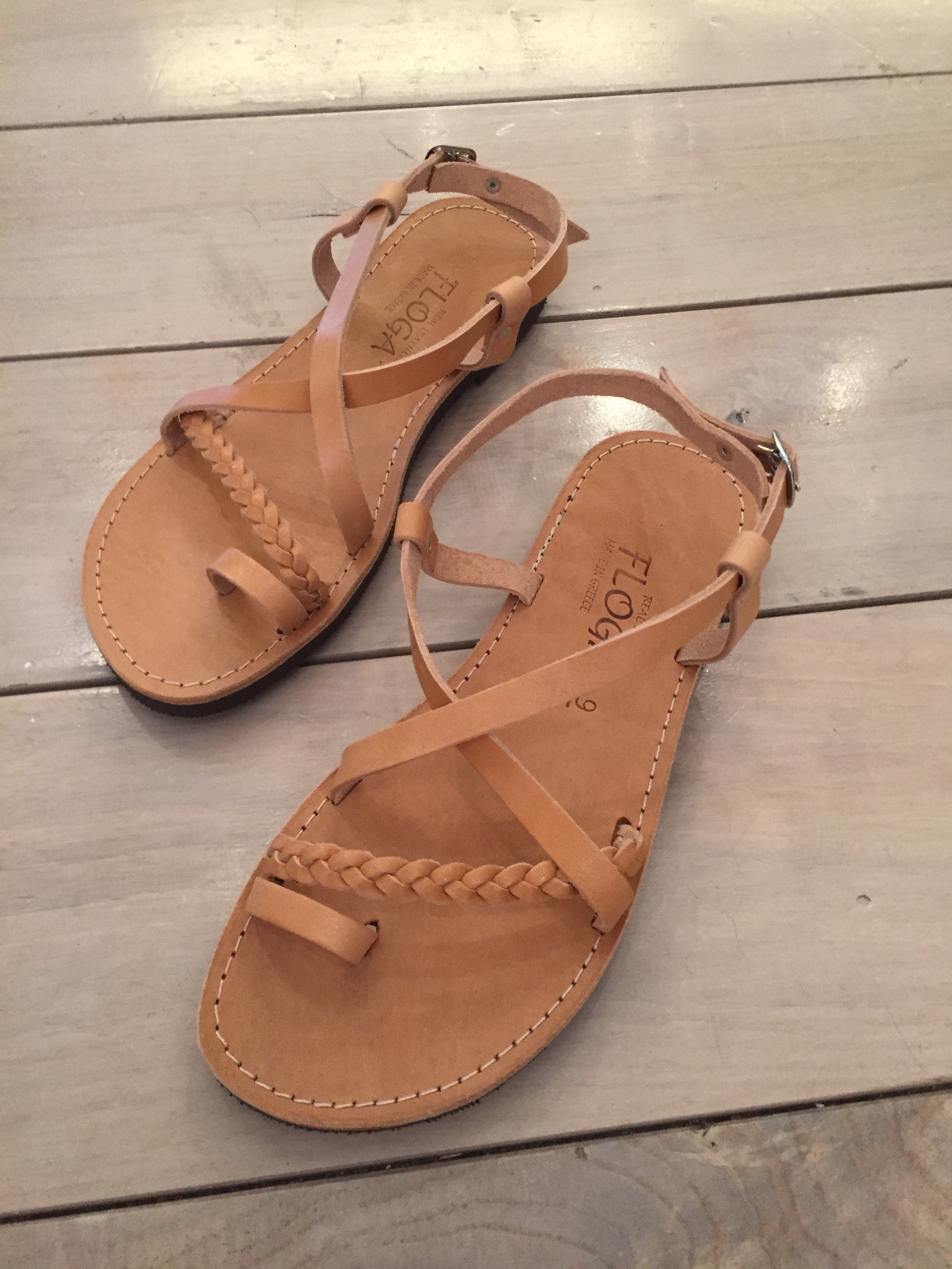 Efimia Greek Leather Sandals