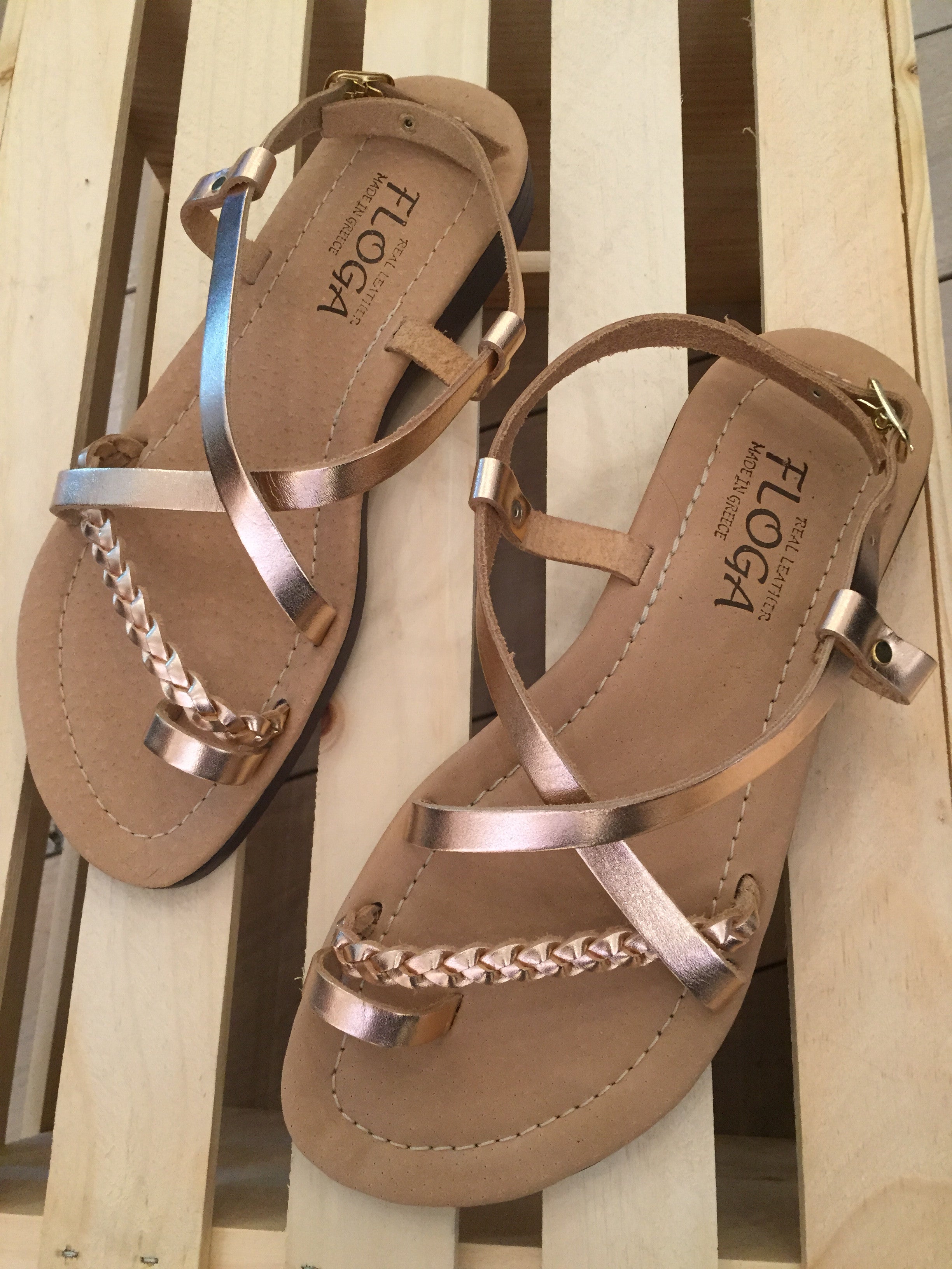 Efimia Greek Leather Sandals