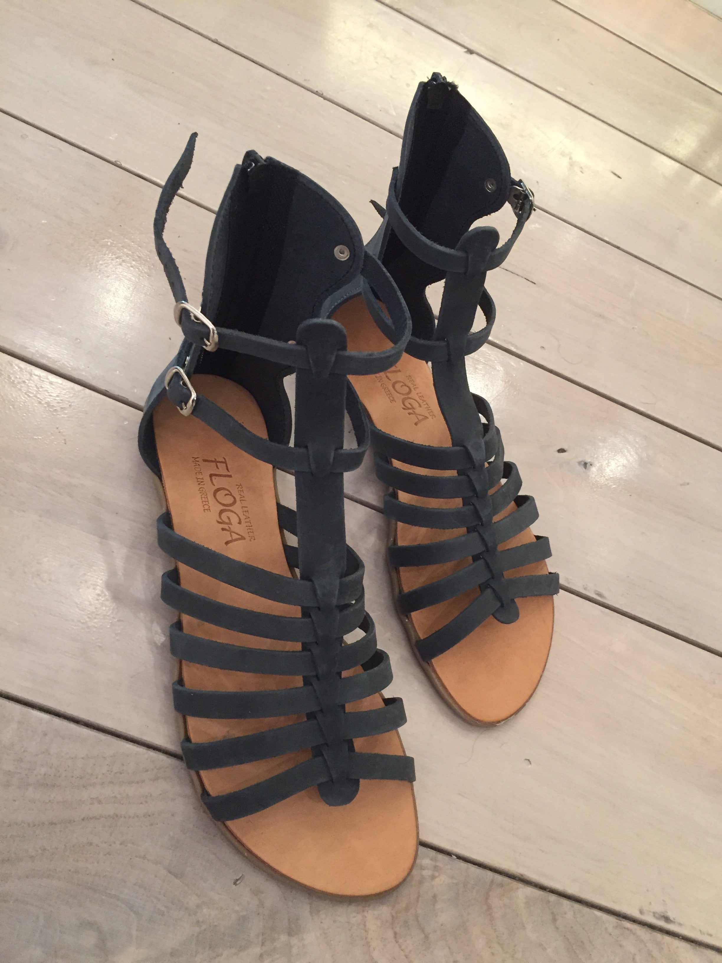 Florentia Greek Leather Sandals