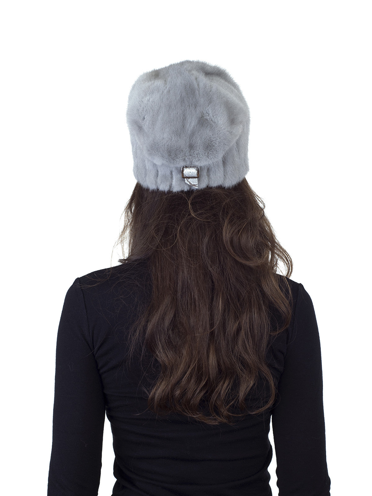 Grey Mink Hat