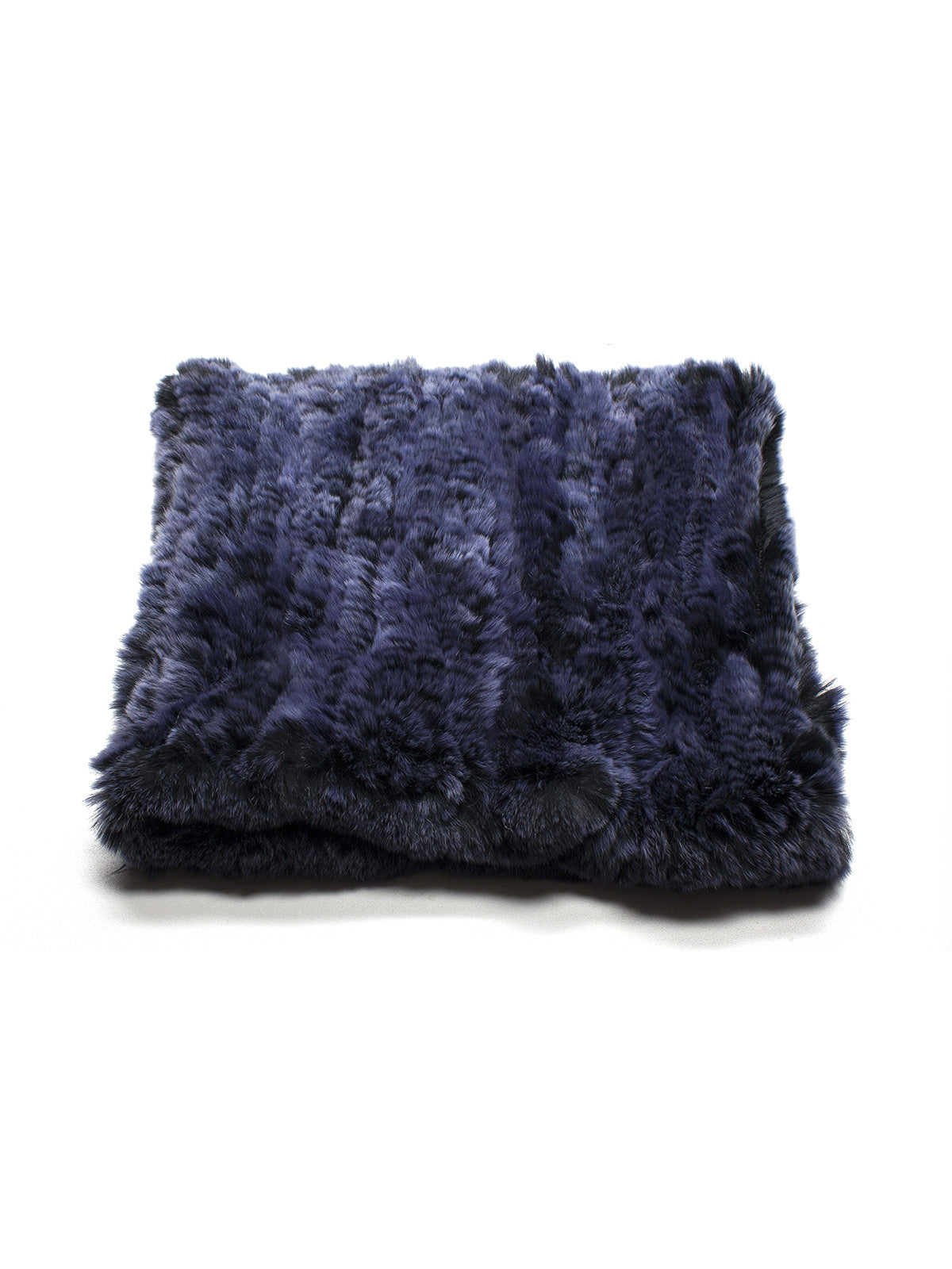 Blue Elastic  Rex Rabbit Neck Warmer