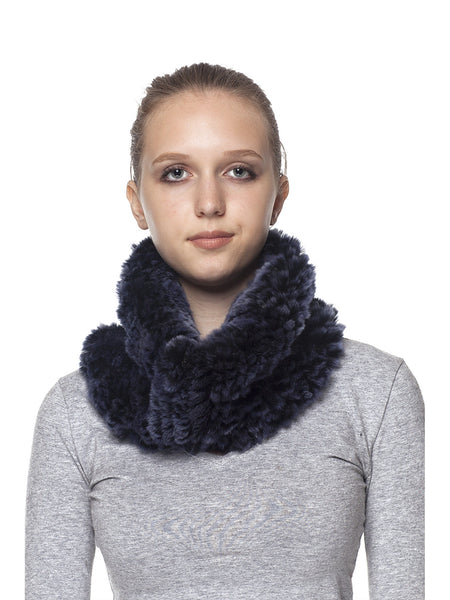 Blue Rex Rabbit Scarf