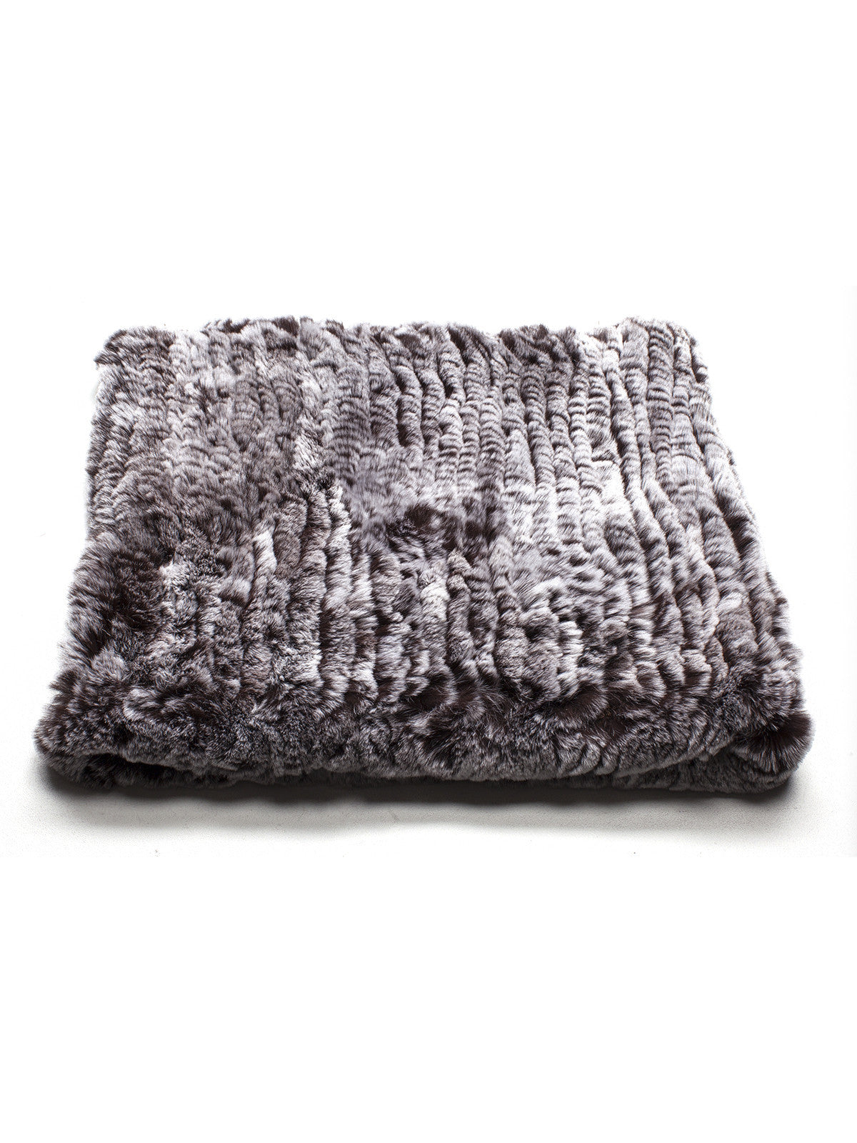 Rex rabbit infinity scarf with ruffle