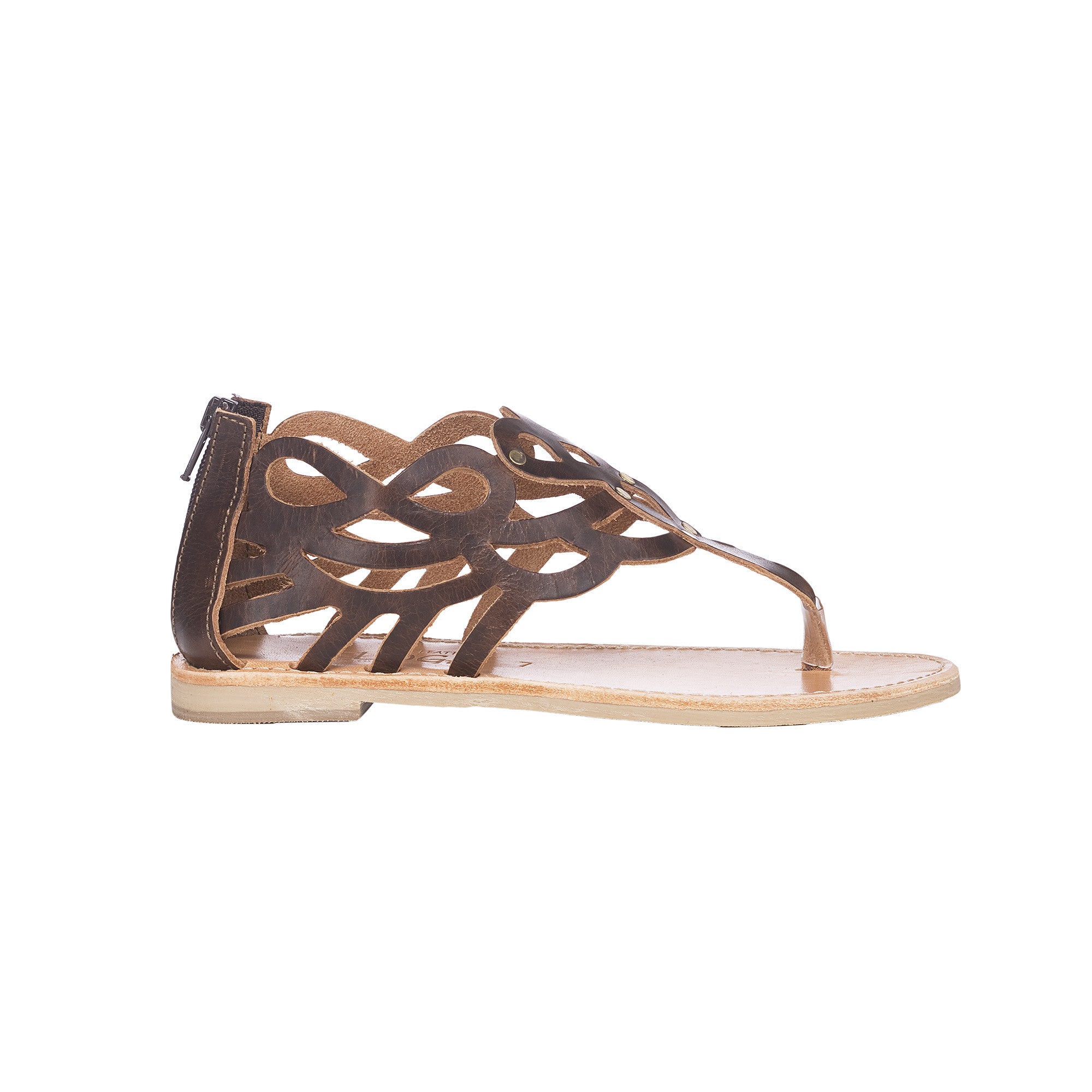 Nemesis Greek Leather Sandals