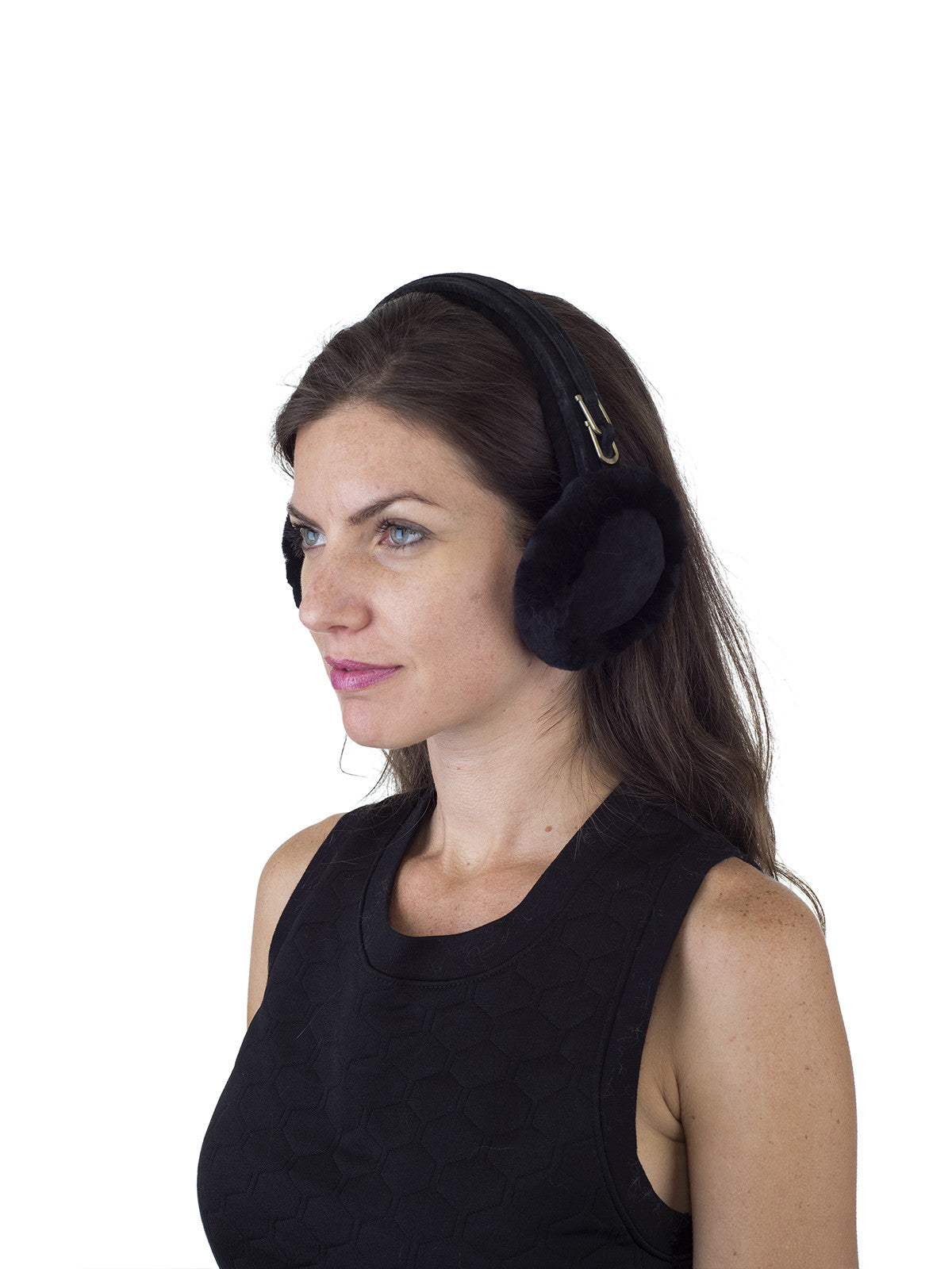 Black Sheepskin Earmuff