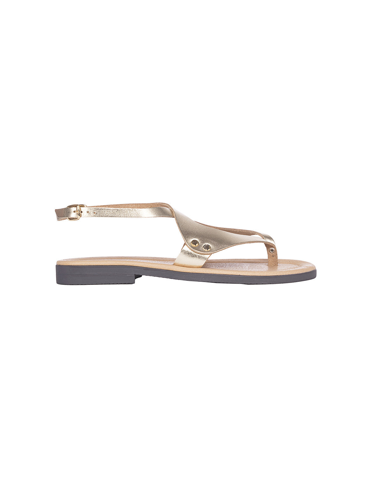 Melina Gold - Silver Greek Sandals
